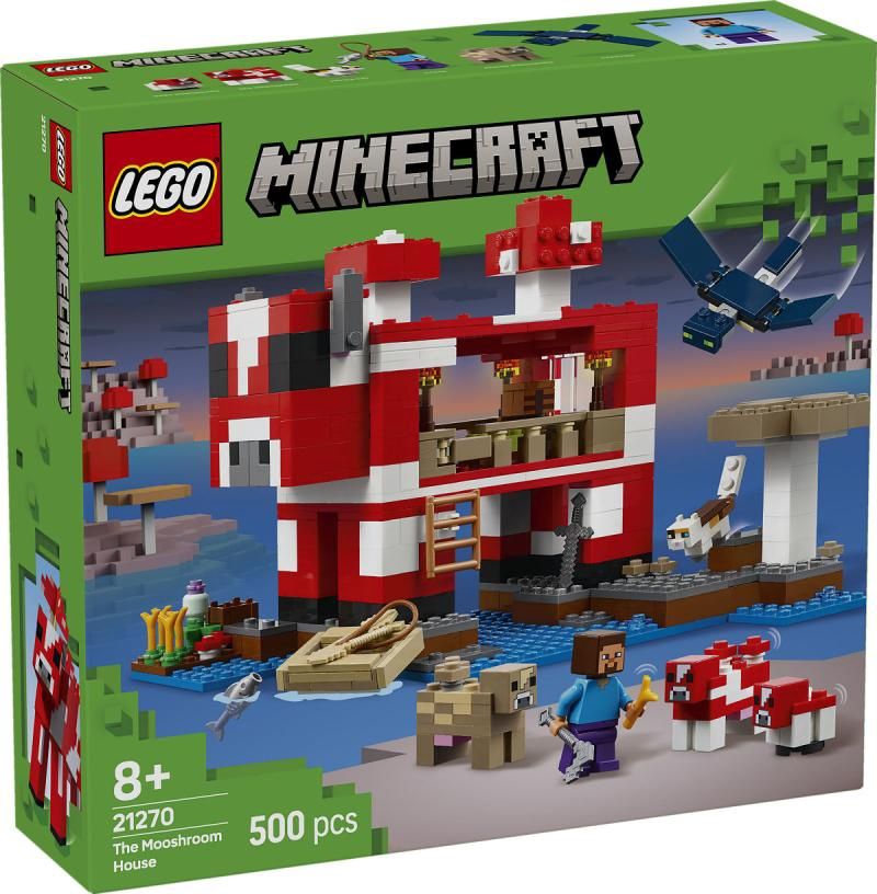 LEGO Minecraft Het Mooshroom huis 21270