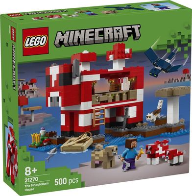 LEGO Minecraft Het Mooshroom huis 21270