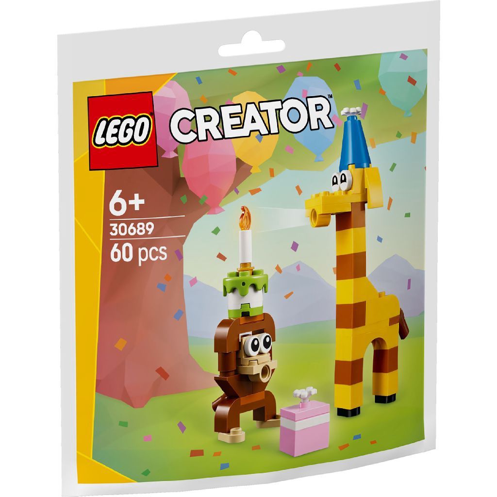 Lego Creator Verjaardagsfeestdieren Polybag 30689