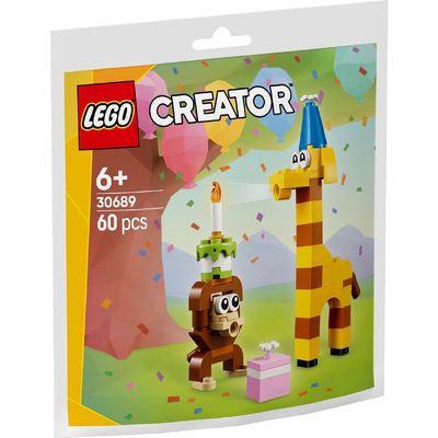 Lego Creator Verjaardagsfeestdieren Polybag 30689