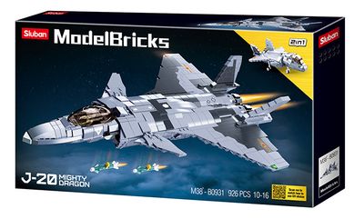 Sluban Model Bricks Mighty Dragon Fighter M38-B0931