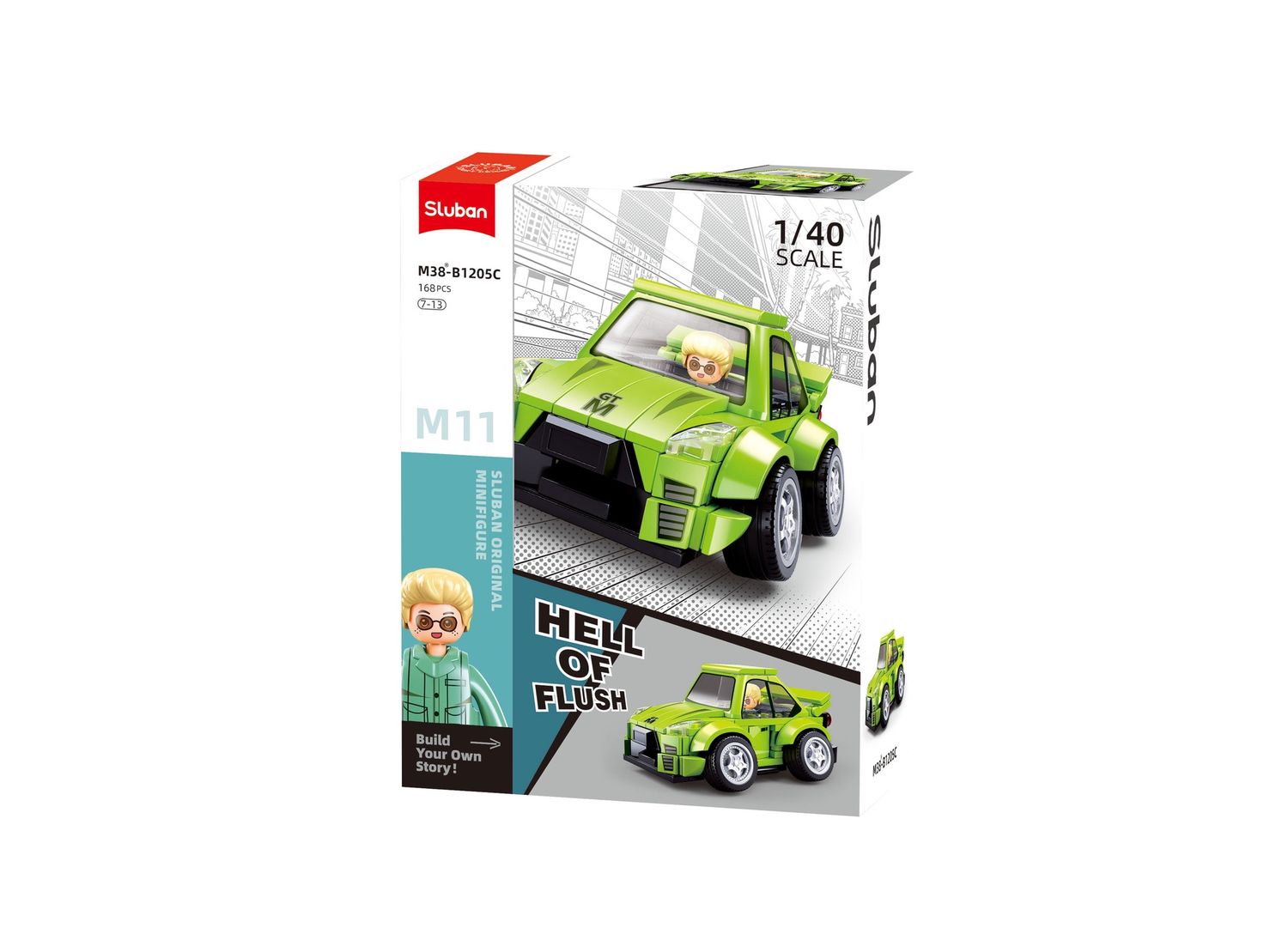 Sluban Car Club MCAR M11 M38-B1205C