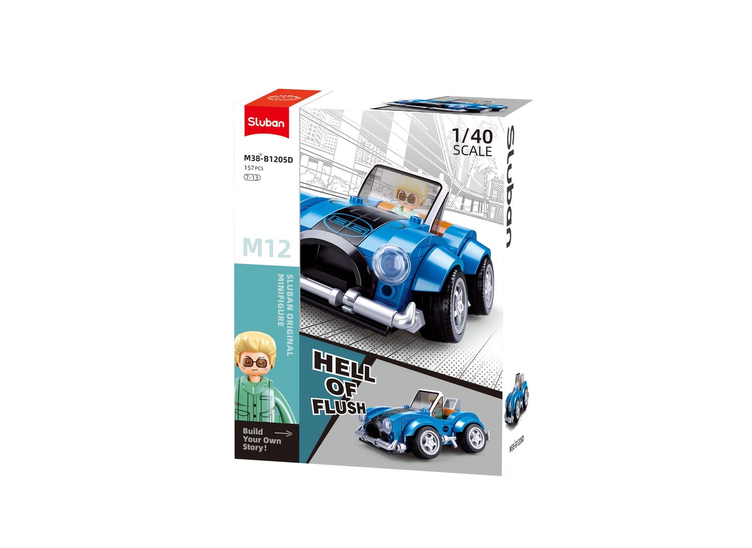 Sluban Car Club MCAR M12 M38-B1205D