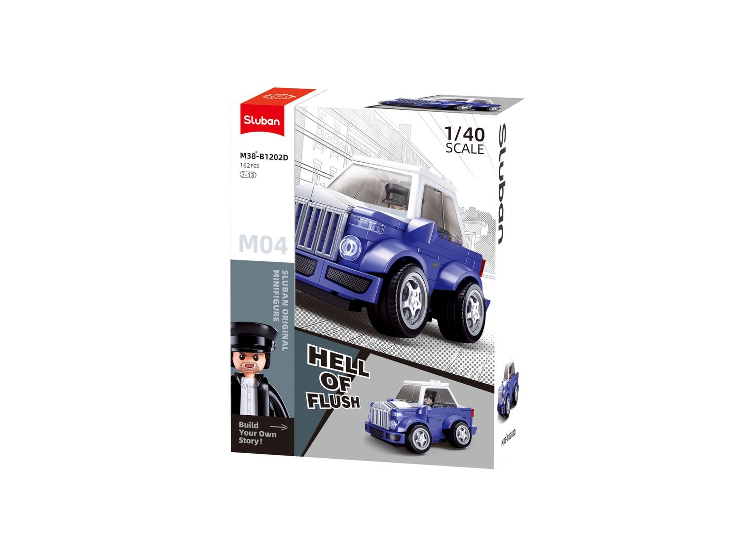 Sluban Car Club MCAR M04 M38-B1202D