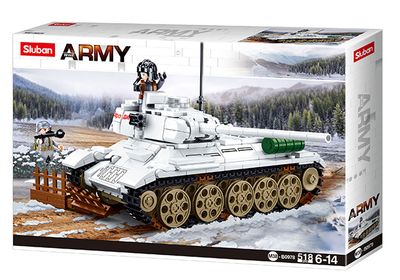 Sluban Army (Slag om Boedapest) Medium Tank (wit) M38-B0978