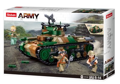 Sluban Army Type 97 Middel Tank M38-B1107