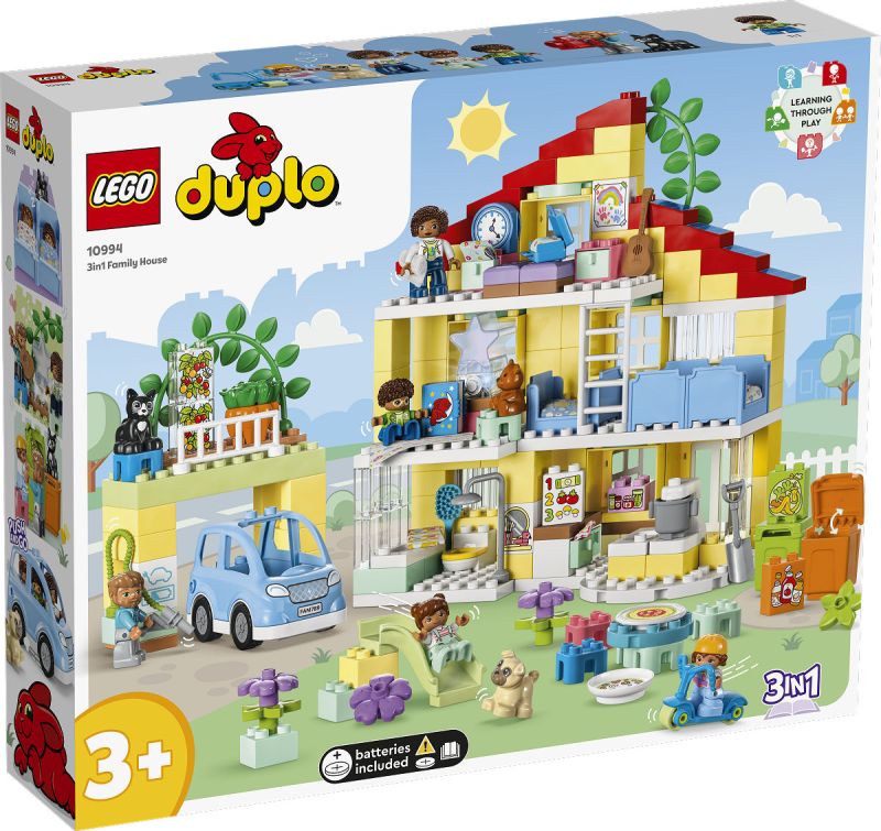 LEGO DUPLO Stad 3in1 Familiehuis