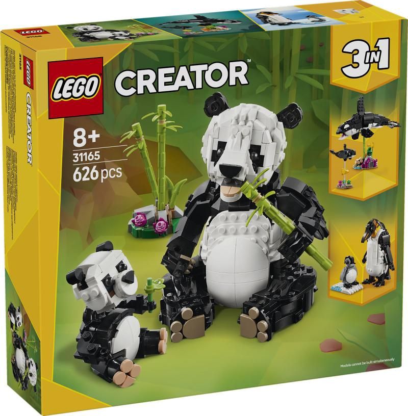 LEGO Creator Wilde dieren: pandafamilie 31165