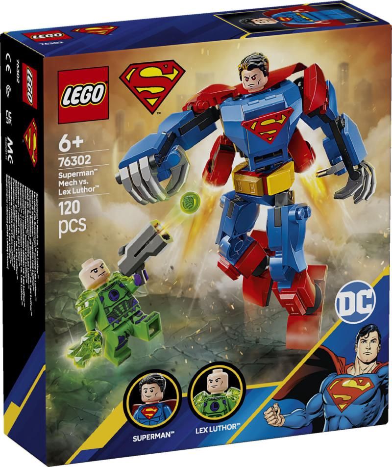LEGO Super Heroes Superman mecha vs. Lex Luthor 76302