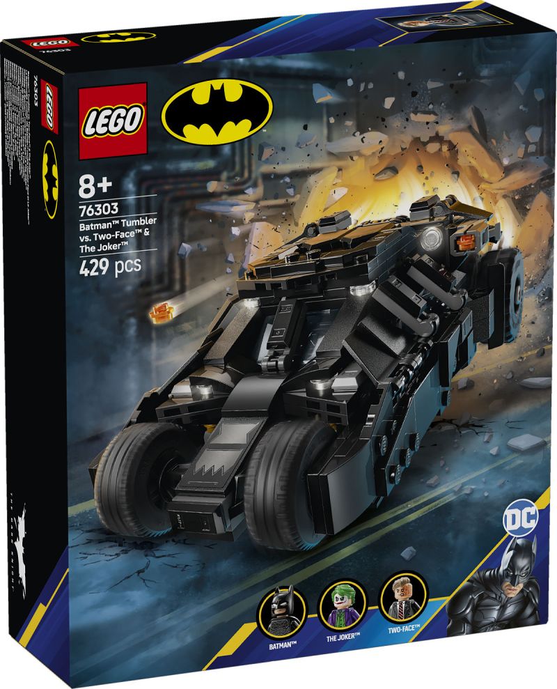 LEGO Super Heroes Batman Tumbler vs. Two-Face en The Joker 76303