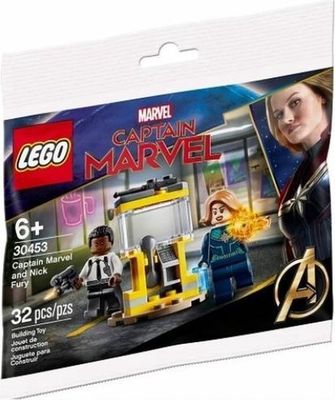 LEGO Super Heroes Captain Marvel en Nick Fury Polybag 30453
