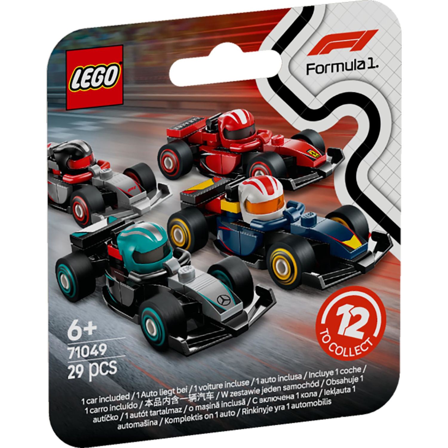LEGO City Minifigures F1® raceauto&#39;s 71049