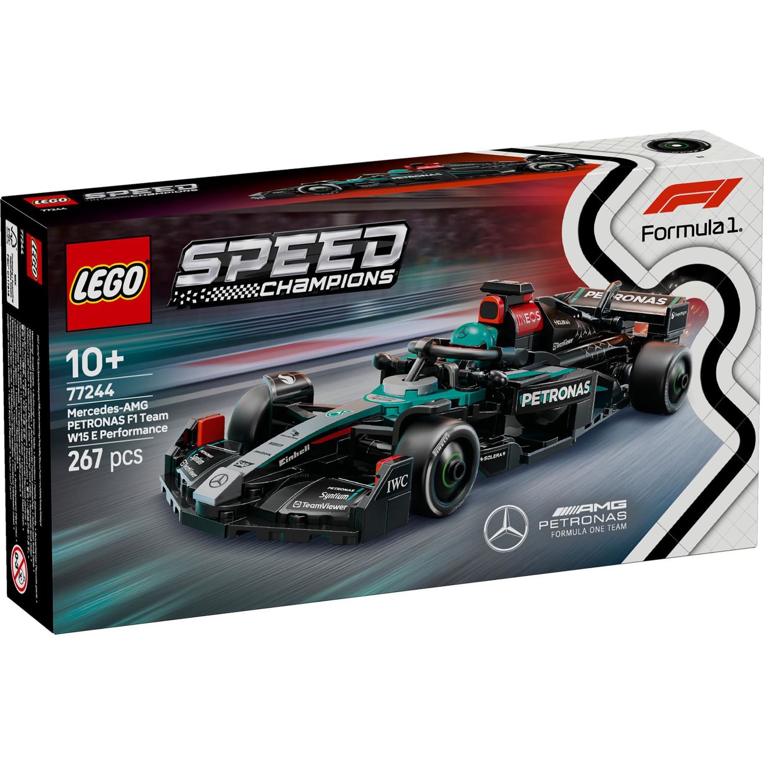 LEGO Speed Champions Mercedes-AMG F1 W15 racewagen 77244