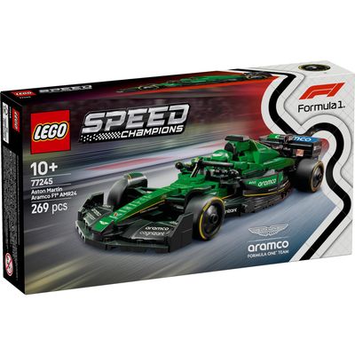 LEGO Speed Champions Aston Martin Aramco F1 AMR24 racewagen 77245