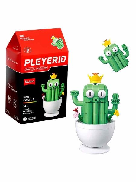 Sluban Pleyerid Potplanten M38-B1073B cactus