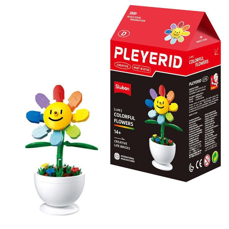 Sluban Pleyerid Potplanten M38-B1073D Bloem