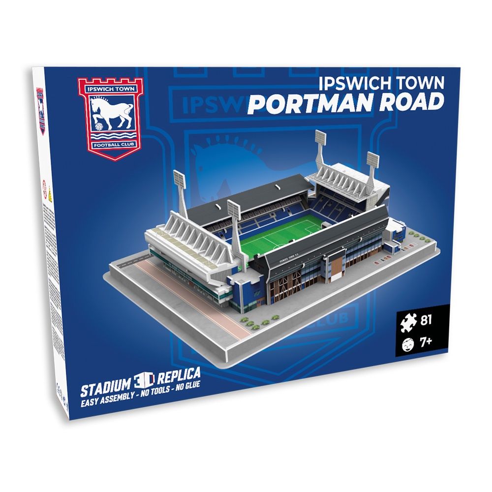 Ipswich Town Portman Road Stadion - 3D Puzzel
