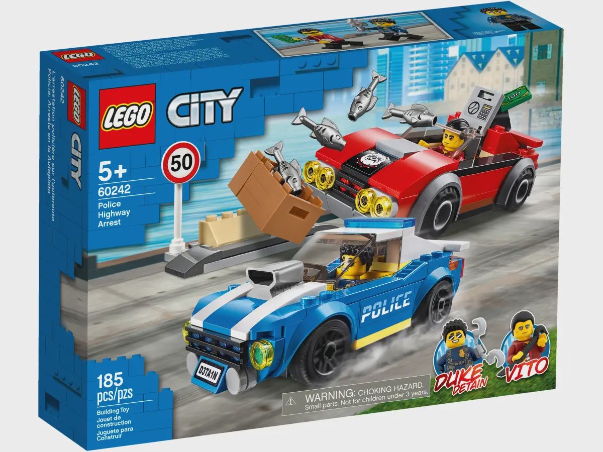 LEGO City Politiearrest op de snelweg 60242