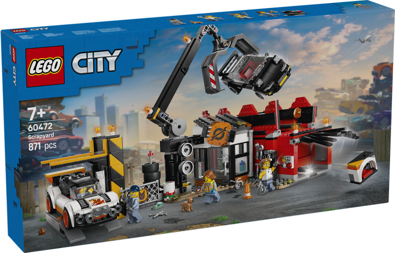LEGO City Schroothoop met auto&#39;s 60472