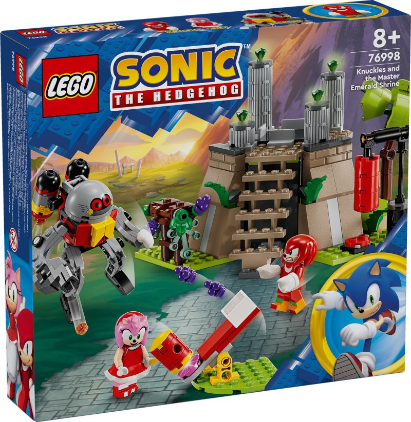 LEGO Sonic Knuckles en de Master Emerald tempel 76998