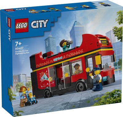 LEGO City Great Vehicles Toeristische rode dubbeldekker 60407