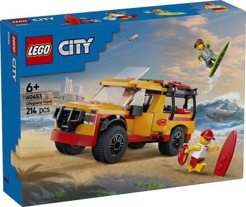 LEGO City Voertuigen Strandwacht reddingstruck 60453