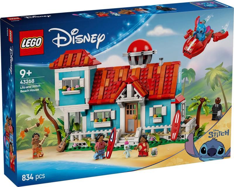 LEGO Disney Classic Lilo en Stitch strandhuis 43268