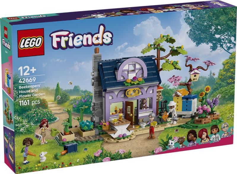 LEGO Friends Imkershuis en bloementuin 42669