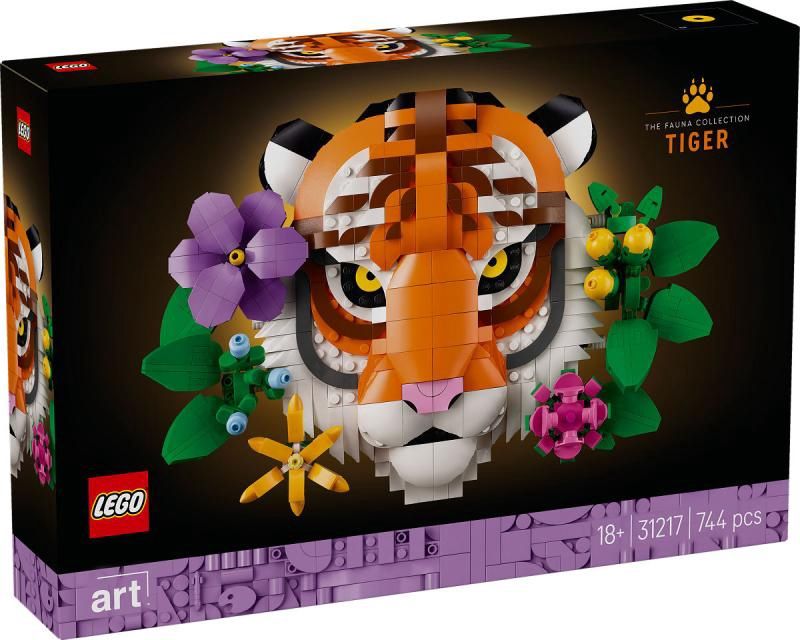 LEGO ART De Faunacollectie – Tijger 31217