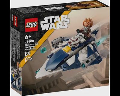 LEGO Star Wars Plo Koons Jedi Starfighter microfighter  75400