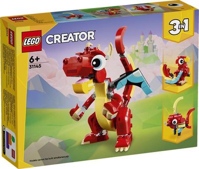 LEGO Creator Rode draak 31145