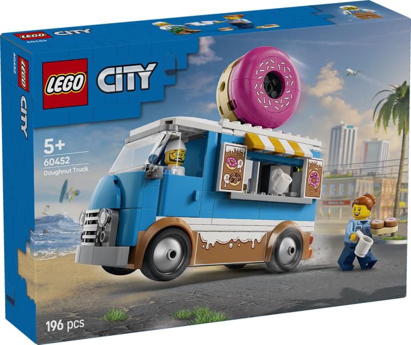 LEGO City Voertuigen Donuttruck 60452