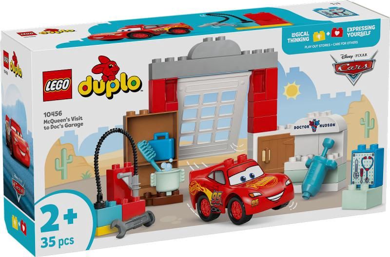 LEGO DUPLO Disney McQueens bezoek aan Docs garage 10456