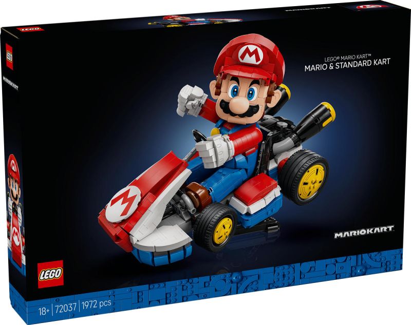 LEGO Super Mario Kart – Mario en standaardkart 72037