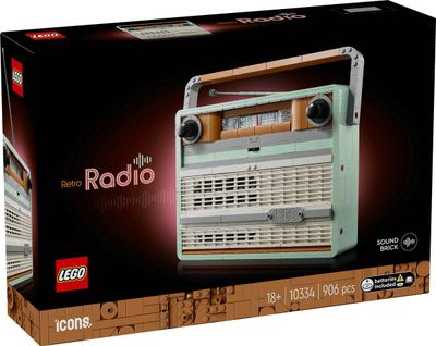 LEGO Icons Retro radio 10334