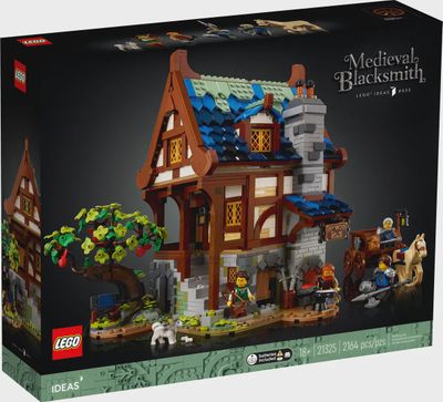 Lego Ideas Medieval Blacksmith 21325