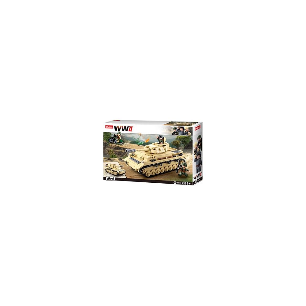 Sluban Army Grote Duitse Tank M38-B0693