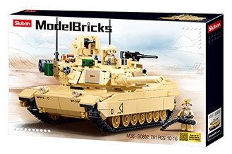 Sluban ModelBricks M1A2 SEP V2 Abrams M38-B0892