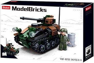Sluban Modelbricks Kleine Tank M38-B0750