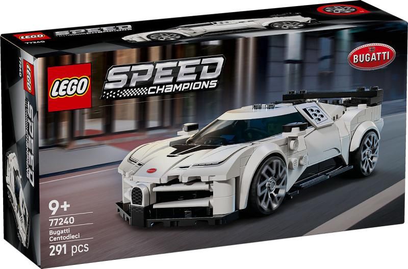 5702017816081LEGO Speed Champions Bugatti Centodieci hyper sportauto 77240