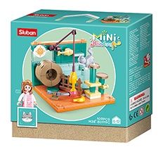 Sluban Girls Dream Kamer van de Grijze kat M38-B0919C