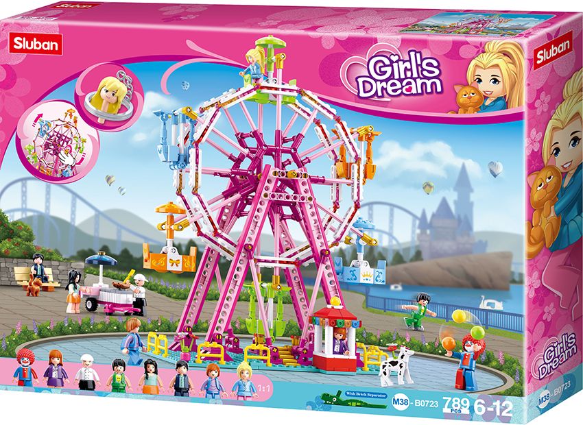 Sluban Girls Dream Ferris Wheel M38-B0723