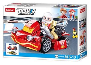 Sluban Town Pull-Back Kart M38-B0899