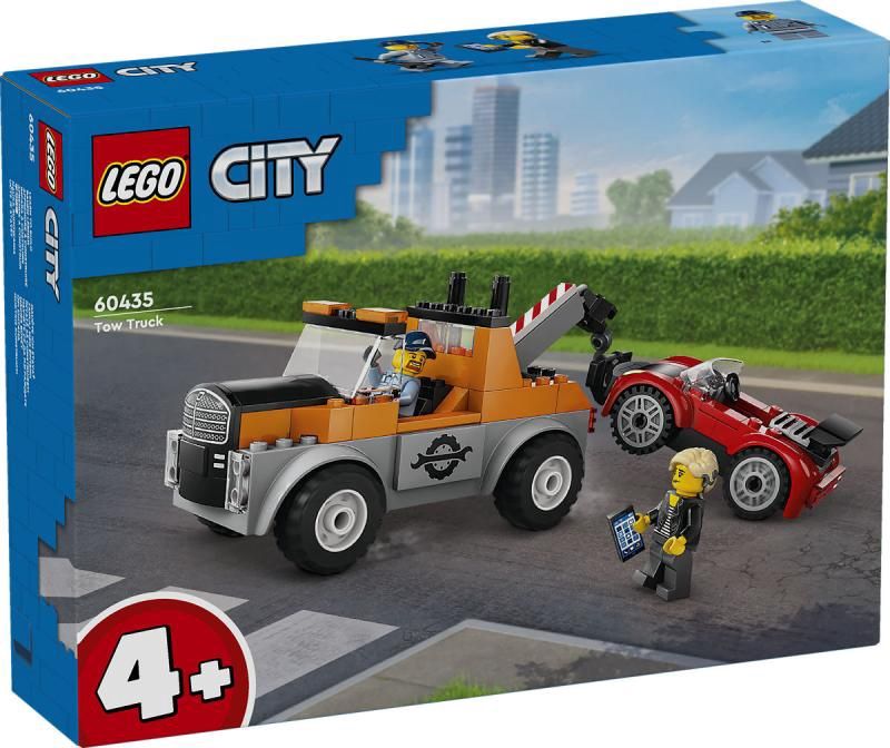 LEGO City Great Vehicles Sleepwagen en sportautoreparatie 60435