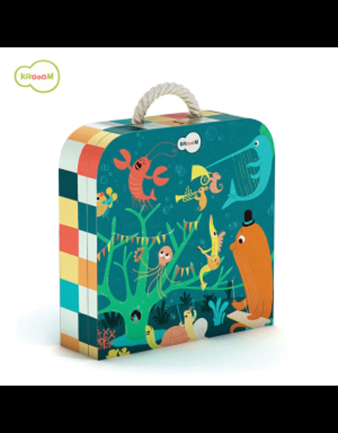 Puzzle Case &quot;Music Band Sea Animals&quot;