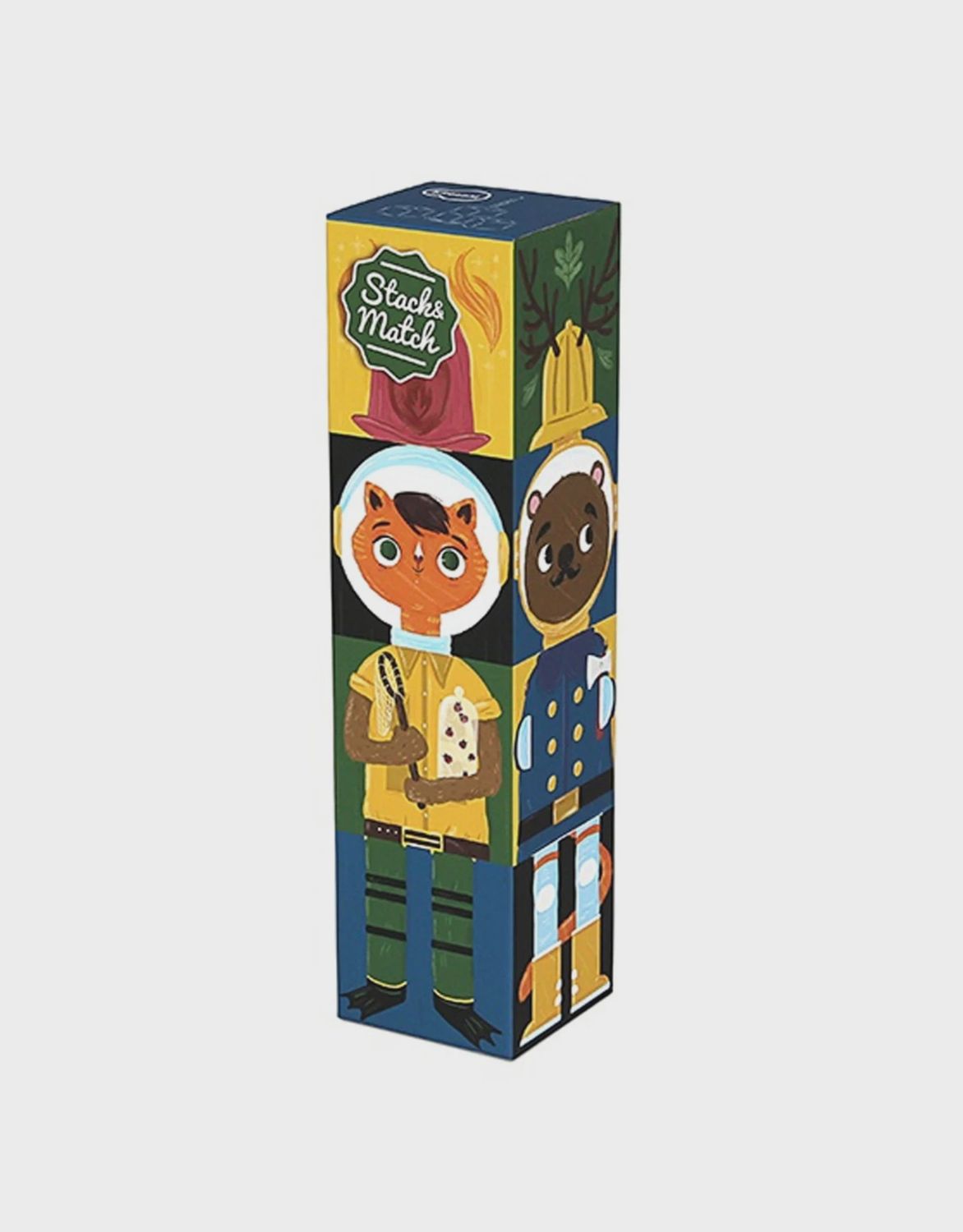 Stack &amp; Match Cubes &quot;Workers&quot;