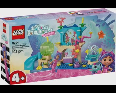 LEGO Gabby&#39;s Dollhouse Zeemeermin Gabby&#39;s aquariumavontuur 11204