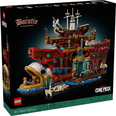 LEGO ONE PIECE Het drijvende restaurant Baratie 75640 (Beschikbaar via nabestelling)