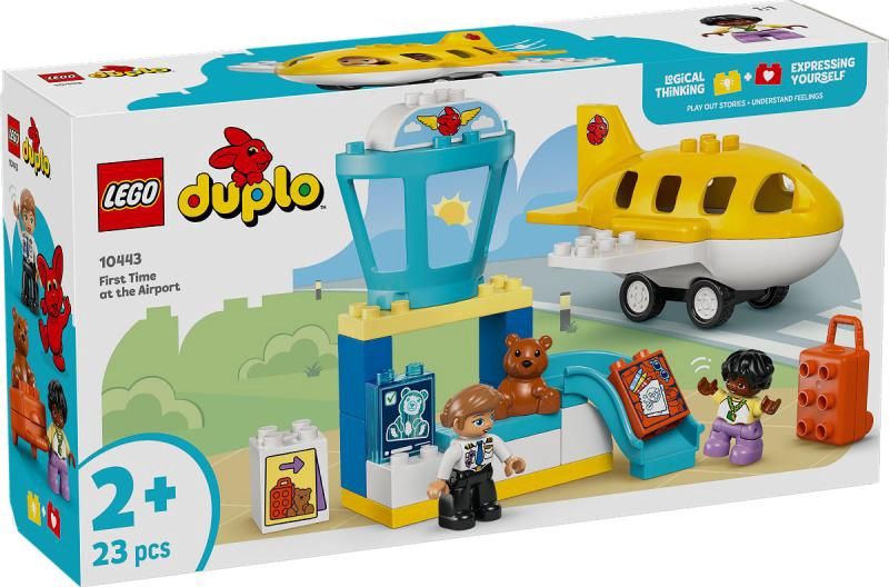 LEGO DUPLO Stad Voor het eerst op het vliegveld 10443