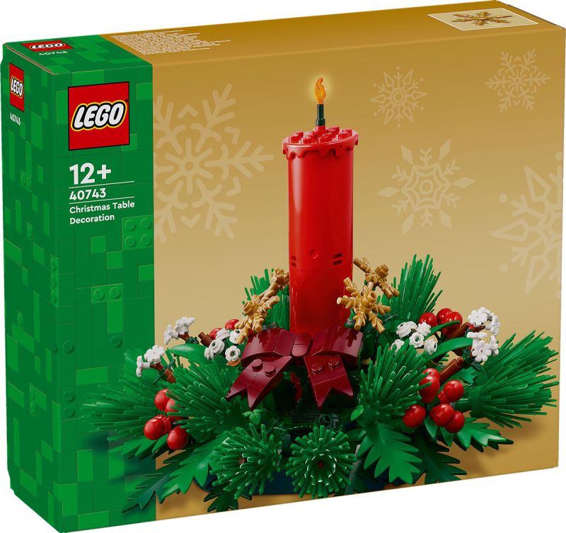LEGO Seasons and Occasions Kersttafeldecoratie 40743